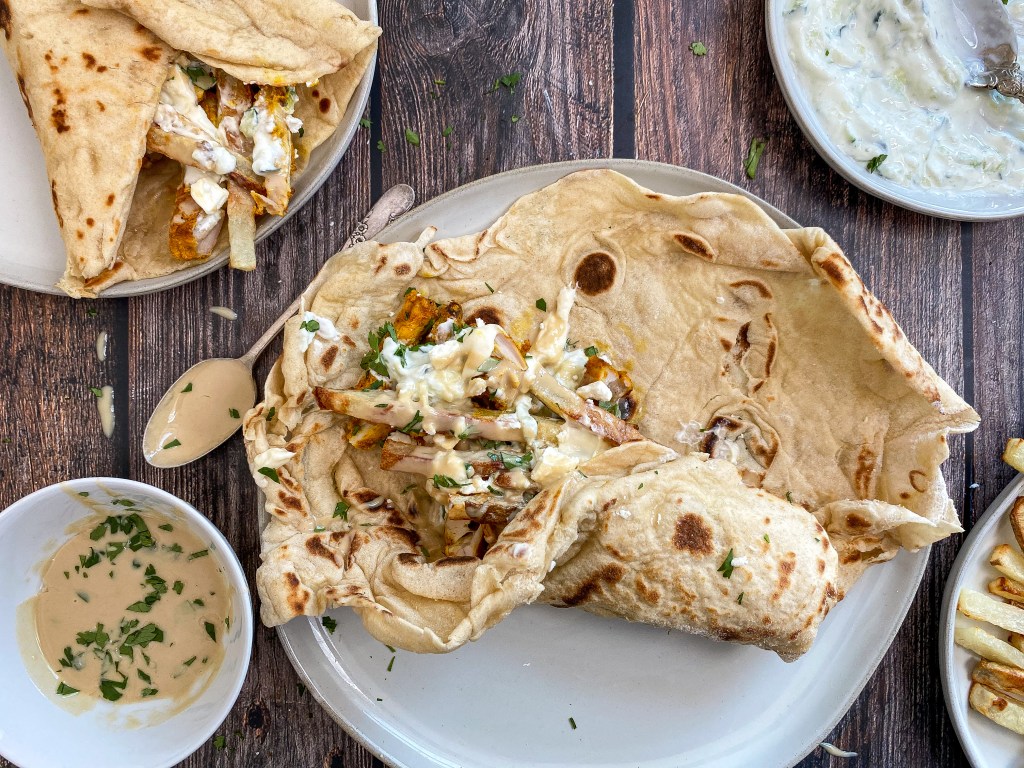 Spicy Chicken Shawarma